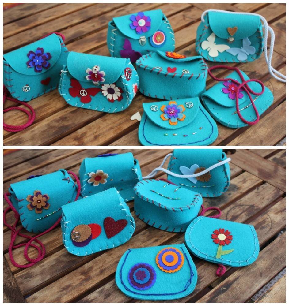 Поделки из фетра: простые схемы и нестандартные идеи поделок из фетра. Пошаговые инструкции по изготовлению своими руками с фото-обзорами