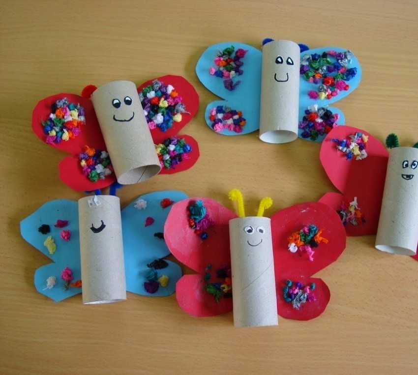 Поделки из втулок