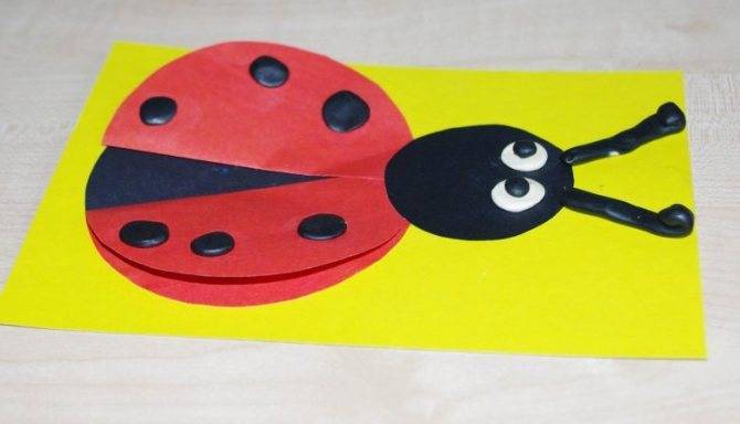 Аппликации из бумаги