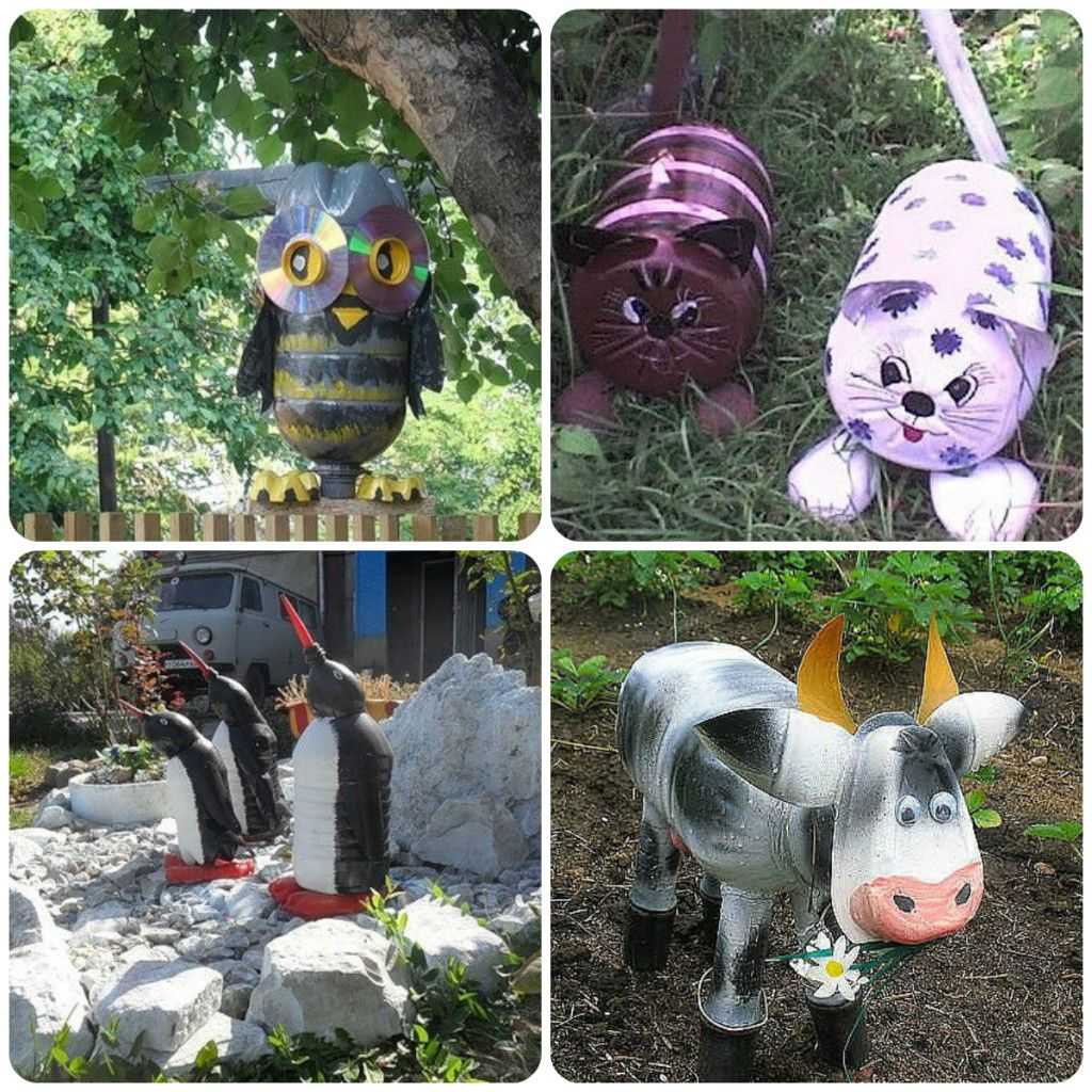 Поделки из пластиковых бутылок — обзоры оригинальных идей. Новинки, пошаговые мастер-классы для начинающих + 120 фото