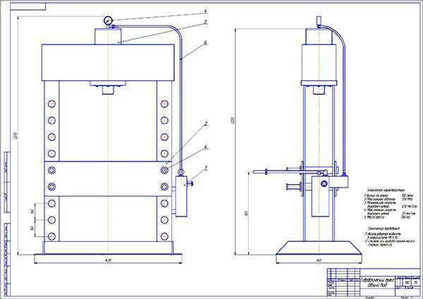 Как сделать гидравлический пресс своими руками