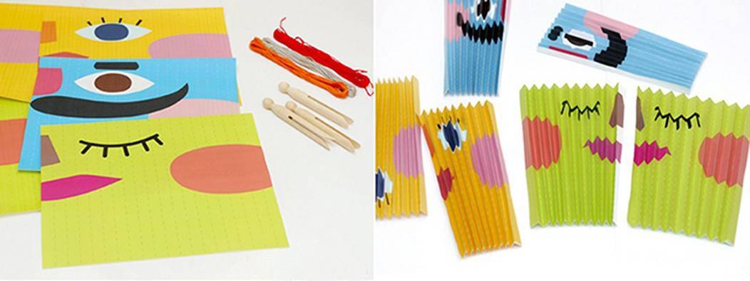 Веер из бумаги своими руками